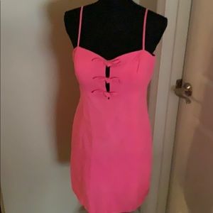 Lilly Pulitzer Hot Pink Petra Dress Size 10